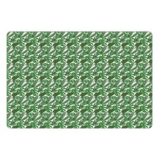 Summer Tropical Jungle Pet Mat