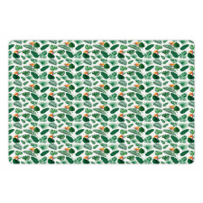 Jungle Flora Foliage Pet Mat