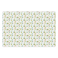 Cartoon Exotic Summer Pet Mat