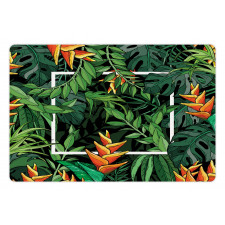 Modern Jungle Square Pet Mat