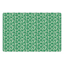 Hawaiian Summer Leaves Pet Mat