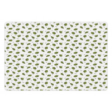 Leaves and Spots Pet Mat