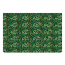 Dark Toned Monstera Pet Mat