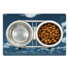 Fluffy Clouds Scattered Pet Mat