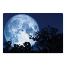 Moon Beaming in the Woods Pet Mat