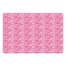 Safari Zebra Stripes Pet Mat