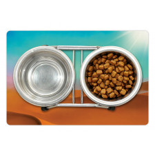 Fine Art Desert and Sky Scene Pet Mat