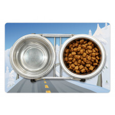 Road into the Mountains Pet Mat