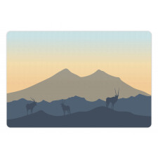 Hills with Open Sky Art Pet Mat