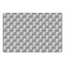 Zentangle Ocean Creature Pet Mat