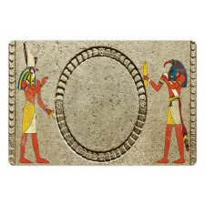 Ethnic Old Stone Pet Mat