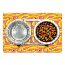 Exotic Fruits and Polka Dots Pet Mat