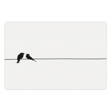 Minimal Romance Art Pet Mat