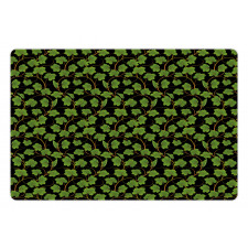 Botany Grape Leaves on Dark Pet Mat