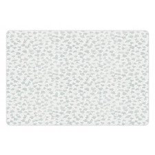 Grape Leaf Ivy Pastel Tones Pet Mat