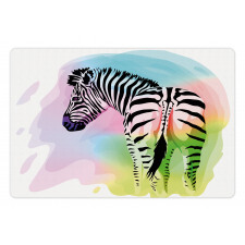 Striped Safari Animal Pet Mat