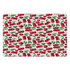 Cartoon Summer Fruit Art Pet Mat