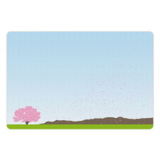 Floating Cherry Blossom Pet Mat