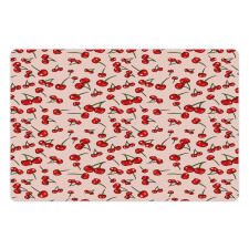 Summer Love Scattered Fruit Pet Mat