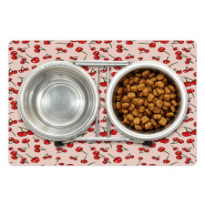 Summer Love Scattered Fruit Pet Mat