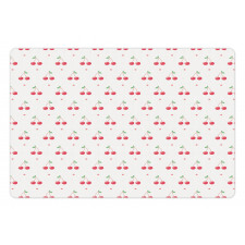 Summer Fruit and Polka Dot Pet Mat