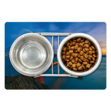 Golden Gate Bridge Scene Pet Mat