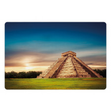 Kukulkan Pyramid Yucatan Pet Mat