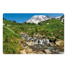 Edith Creek Mount Rainier Pet Mat