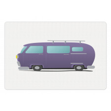 Side View Funny Van Pet Mat