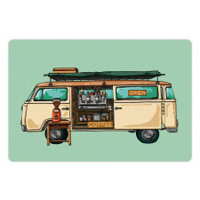 Street Coffee Van Pet Mat