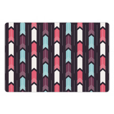 Vertically Upwards Streaks Pet Mat