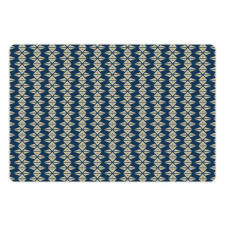 Irregular Geometric Pet Mat