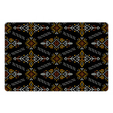 Aztec Inspired and Ethnic Pet Mat