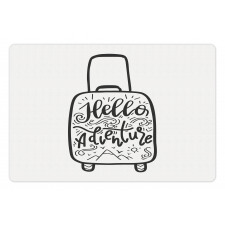 Wanderlust Suitcase Pet Mat