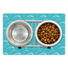 Japanese Ocean Cartoon Pet Mat