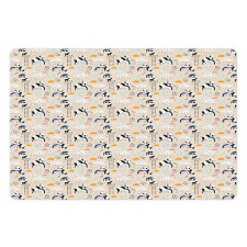 Sleeping Pandas and Rainbows Pet Mat