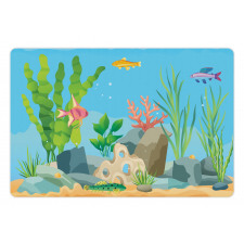 Exotic Fish and Seaweed Pet Mat