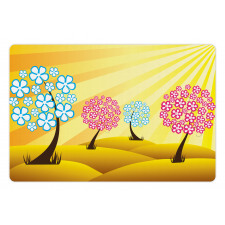 Blooming Trees Pet Mat