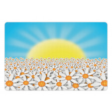 Sun and Daisies Pet Mat