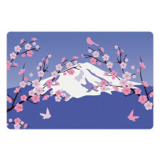 Cherry Blossoms Pet Mat