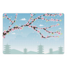 Blooming Branches Pet Mat