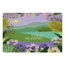 Morning Setting Pet Mat