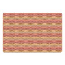 Abstract Autumn Shapes Pet Mat