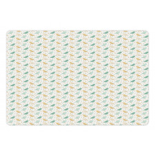 Little Birds and Dots Pet Mat