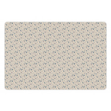 Pastel Branches Spots Pet Mat