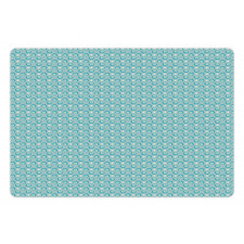 Pearl Shell and Petals Pet Mat