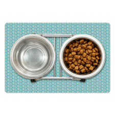 Pearl Shell and Petals Pet Mat