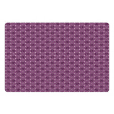 Abstract Petals Pet Mat