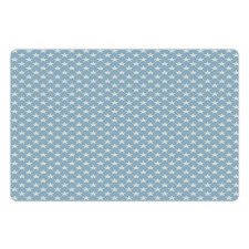 Simple Striped Stars Pet Mat