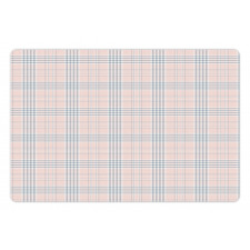 Simple Stripes Squares Pet Mat